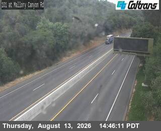 US-101 : Mallory Canyon Rd