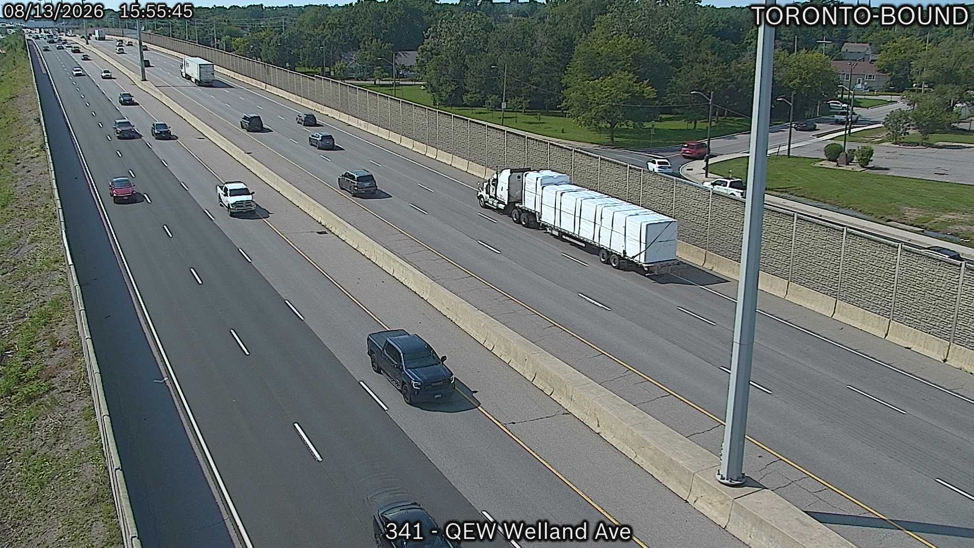QEW near Welland Avenue