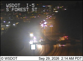 I-5 at MP 163.4: S. Forest St