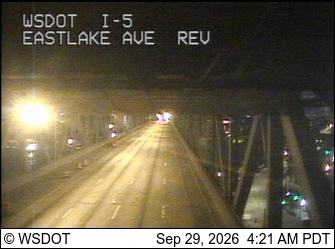 I-5 at MP 168.5: Eastlake Ave Express Lanes