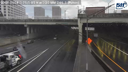 GDOT-0008: I-75/I-85 N at CapitolAve MM 246.4 (Fulton)