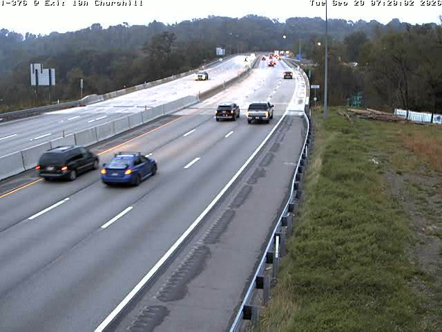  I-376 W/B @ Exit 10A Churchill Allegheny Co.