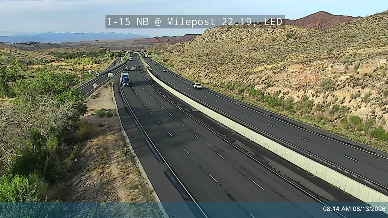 I-15 NB @ Milepost 22.19, LED                                                                       