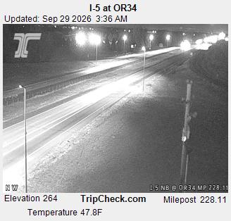 I-5 at OR34