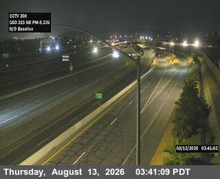 I-215 : (208) N of Baseline