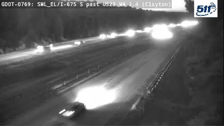 GDOT-0769: I-675 S past US23 MM 2.4 (Clayton)