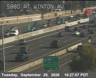 I-880 - TV710 -- I-880 : AT WINTON AV - South