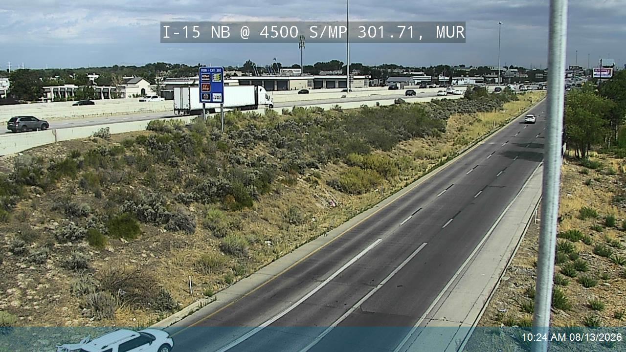 I-15 NB @ 4500 S / SR-266 / MP 301.71, MUR