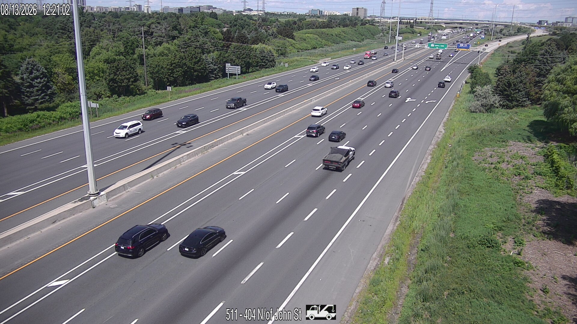 Highway 404 North of John Street