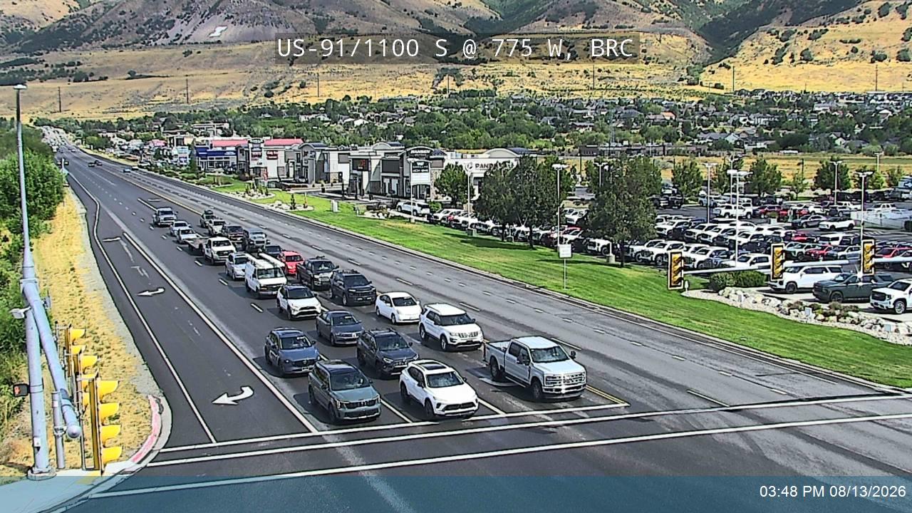 US-91 / 1100 S @ 775 W, BRC                                                                         