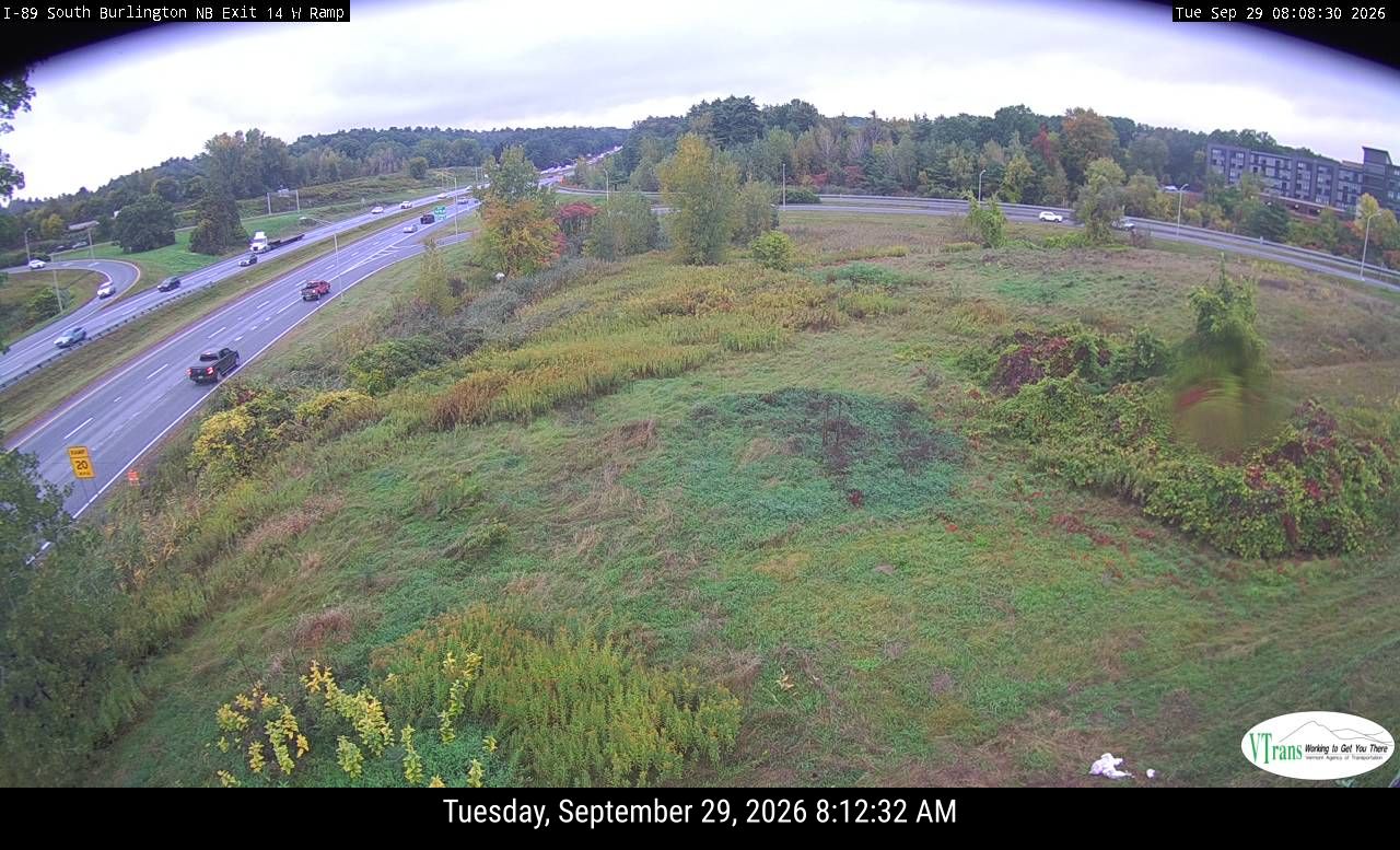 I-89 South Burlington Exit-14 CCTV-4