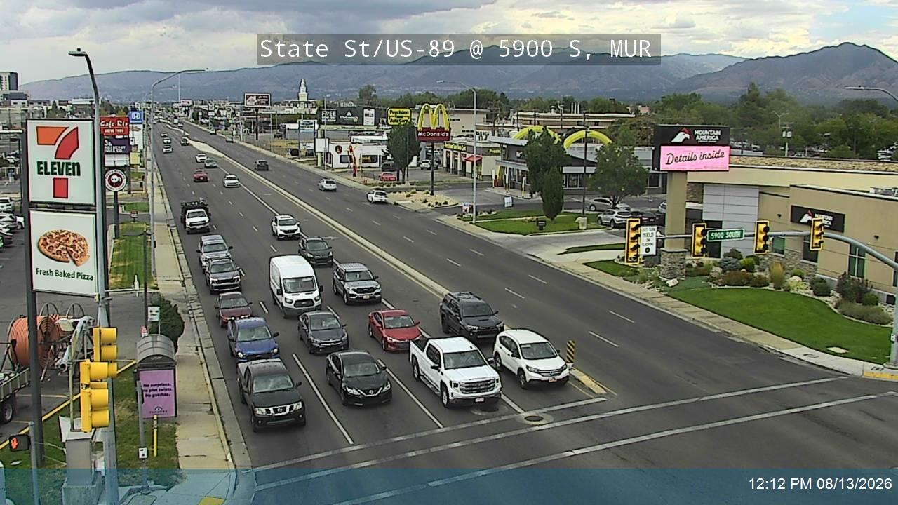 State St / US-89 @ 5900 S, MUR                                                                      