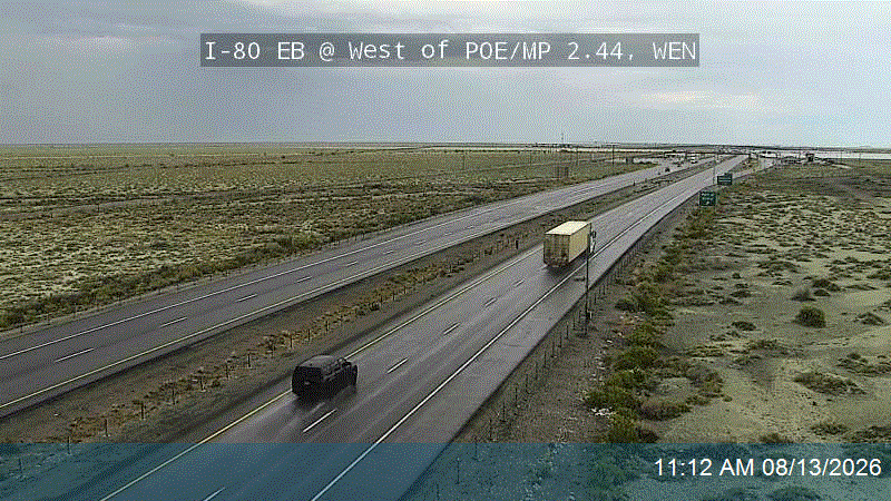 I-80 EB @ West of POE / MP 2.44, WEN                                                                