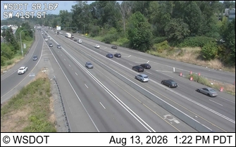 SR 167 at MP 24.4: SW 41st St