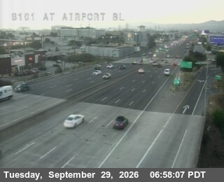 US-101 - TV406 -- US-101 : AT AIRPORT BL - South
