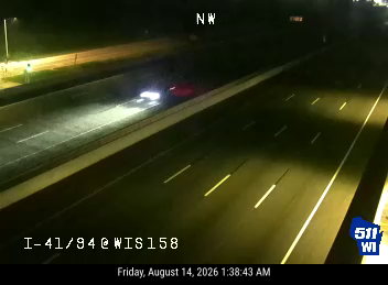 I-41/94  - I-41/94 at WIS 158