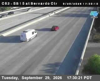 I-15 - (C082) SB 15 : Bernardo Center Drive - South