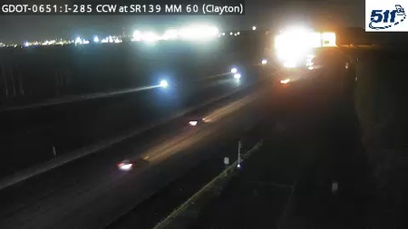 GDOT-0651: I-285 CCW at SR139 MM 61.3 (Clayton)