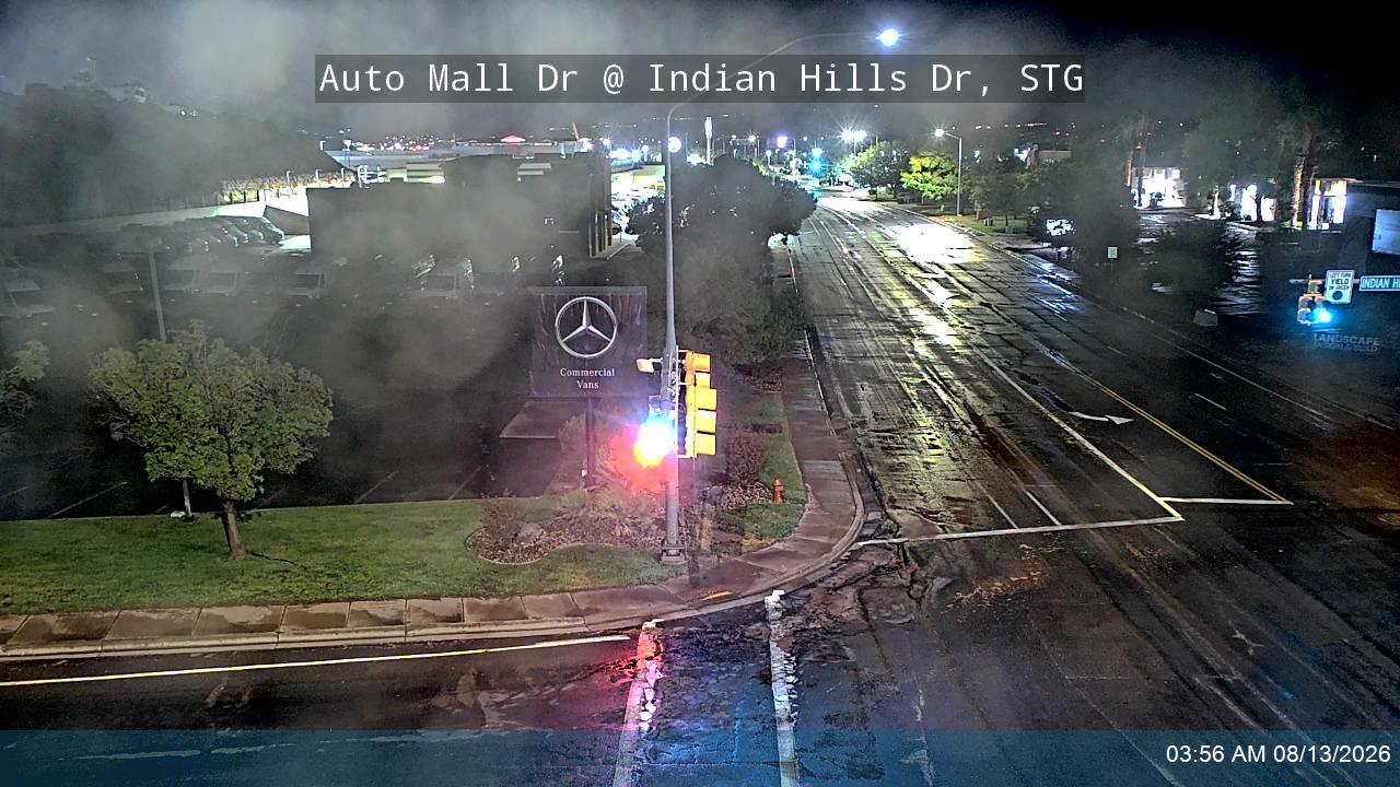 Auto Mall Dr @ Indian Hills Dr, STG                                                                 