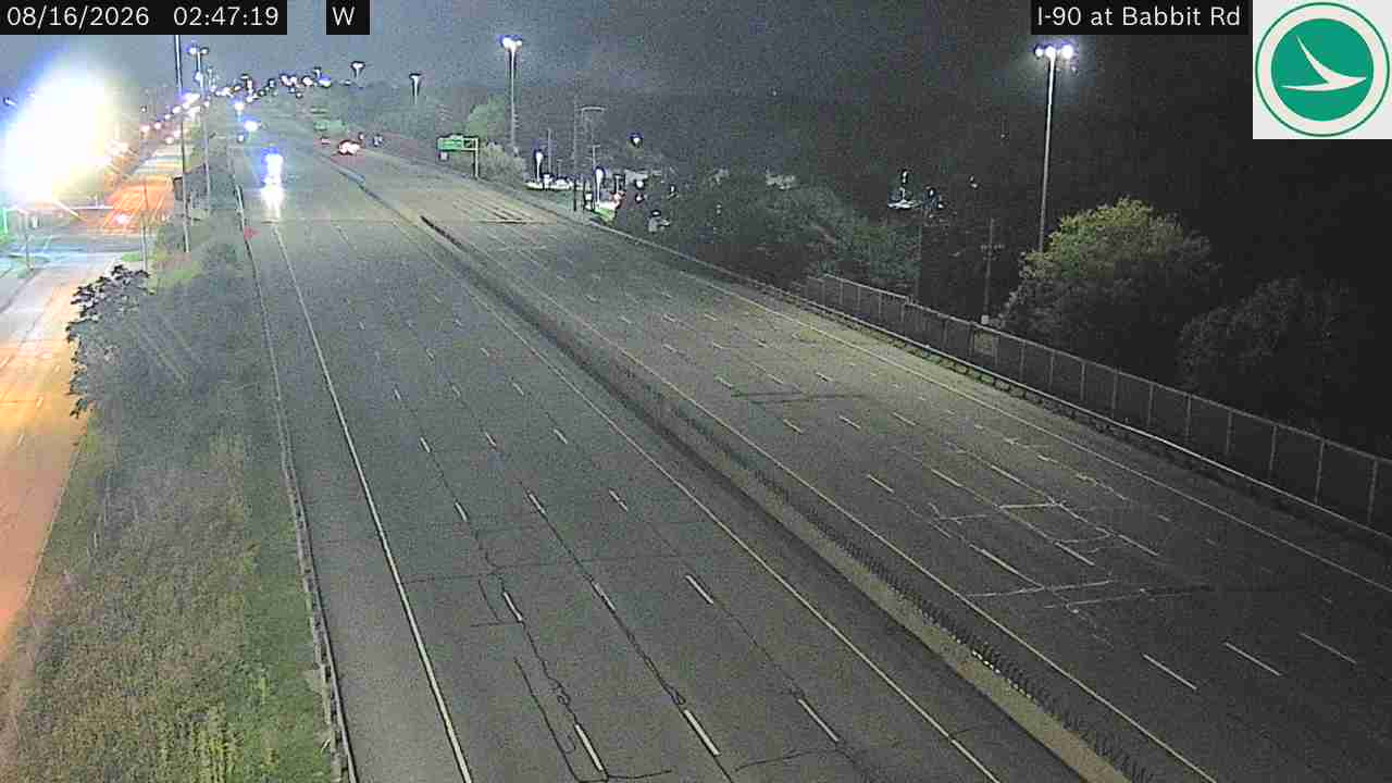 I-90 at Babbit Rd