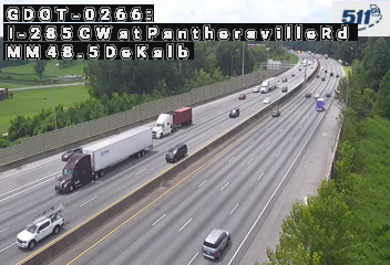 GDOT-0266: I-285 CW past SR155 MM 49.9 (DeKalb)