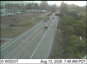 US 2 at MP 24.2: Rice Rd