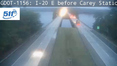 GDOT-1156: I-20 E before CareyStationRd MM 126.6 (Greene)