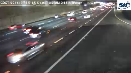 GDOT-0016: I-75/I-85 S past I-85 MM 248.4 (Fulton)