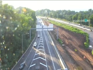 CAM 187 I-691 EB Meriden at Exit 1B Wilbur Cross Pkwy