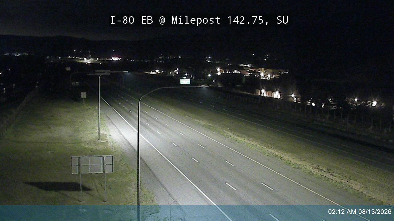 I-80 EB @ View Area / MP 142.75, SU