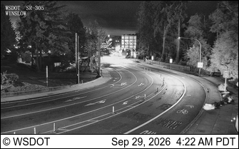 SR 305 at MP 0.2: Winslow Way South