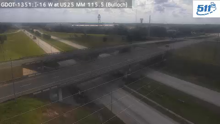 GDOT-1351: I-16 W at US25 MM 116 (Bulloch)