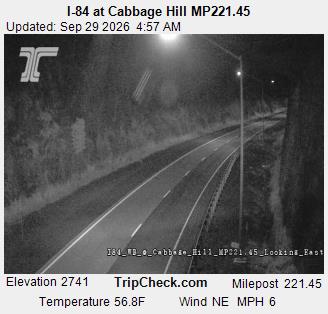 I-84 at Cabbage Hill MP221.45