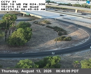 I-10 : (31) I-10/I-215 IC NE Quad