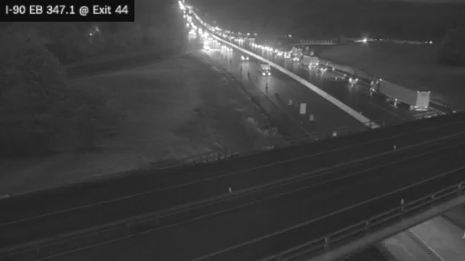 I-90 MP 347.10 EB at Interchange 44 (Canandaigua)