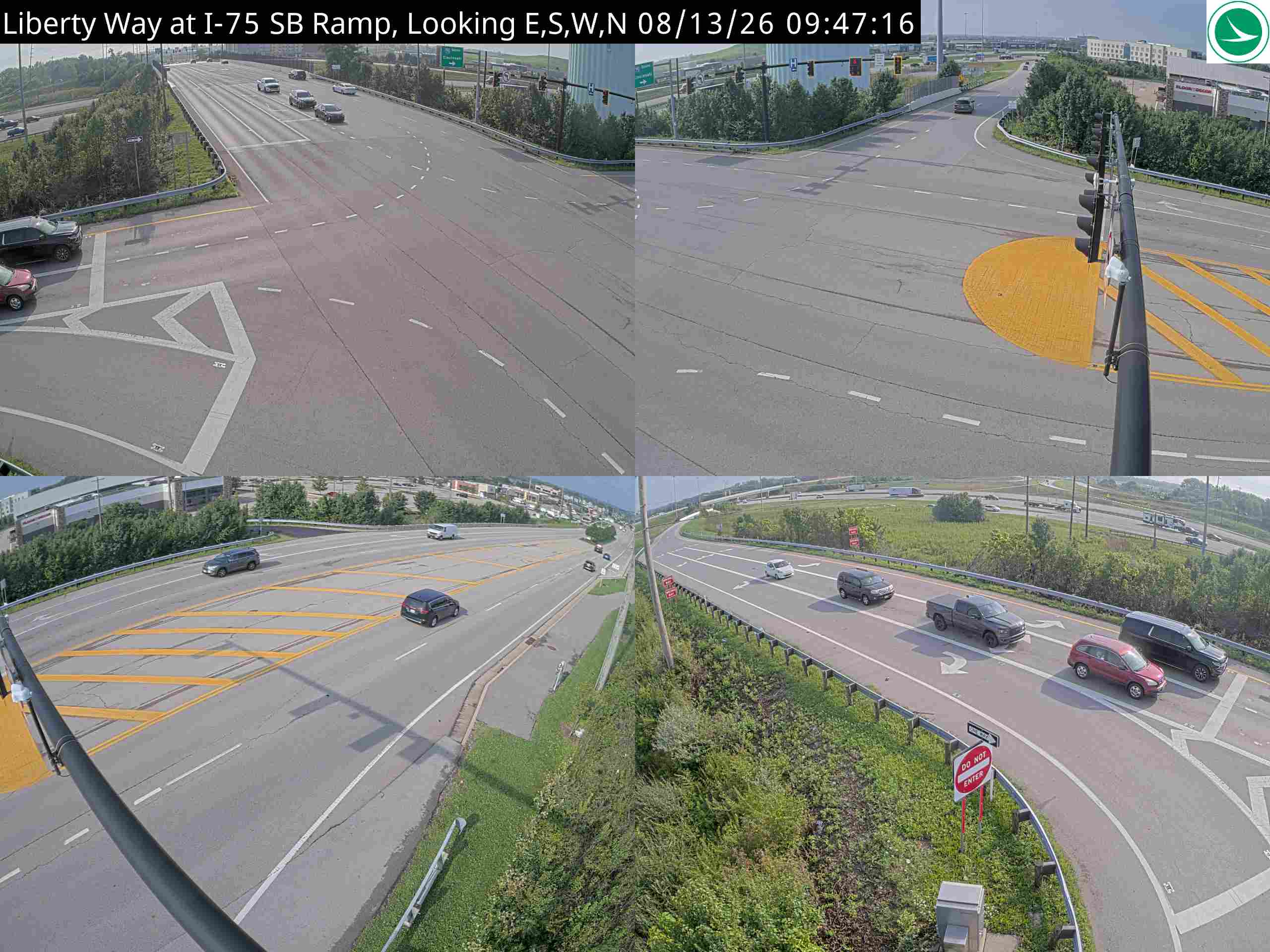 Liberty Way at I-75 SB Ramp