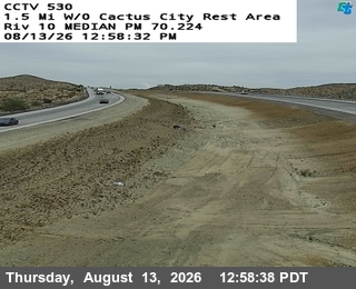 I-10 : (530) 1.5 w/o Cactus City Rest Area