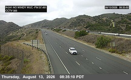SR-241 : (305) 2300 Meters North of Windy WUC Ridge Toll Plaza