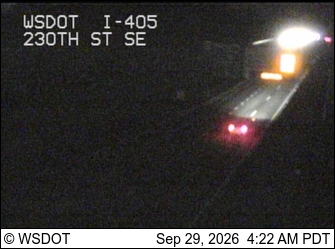 I-405 at MP 26.1: 230th St SE
