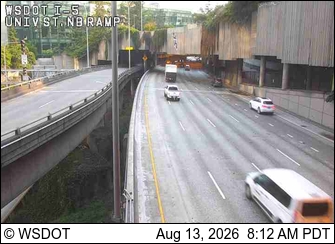 I-5 at MP 165.7: University St Ramp