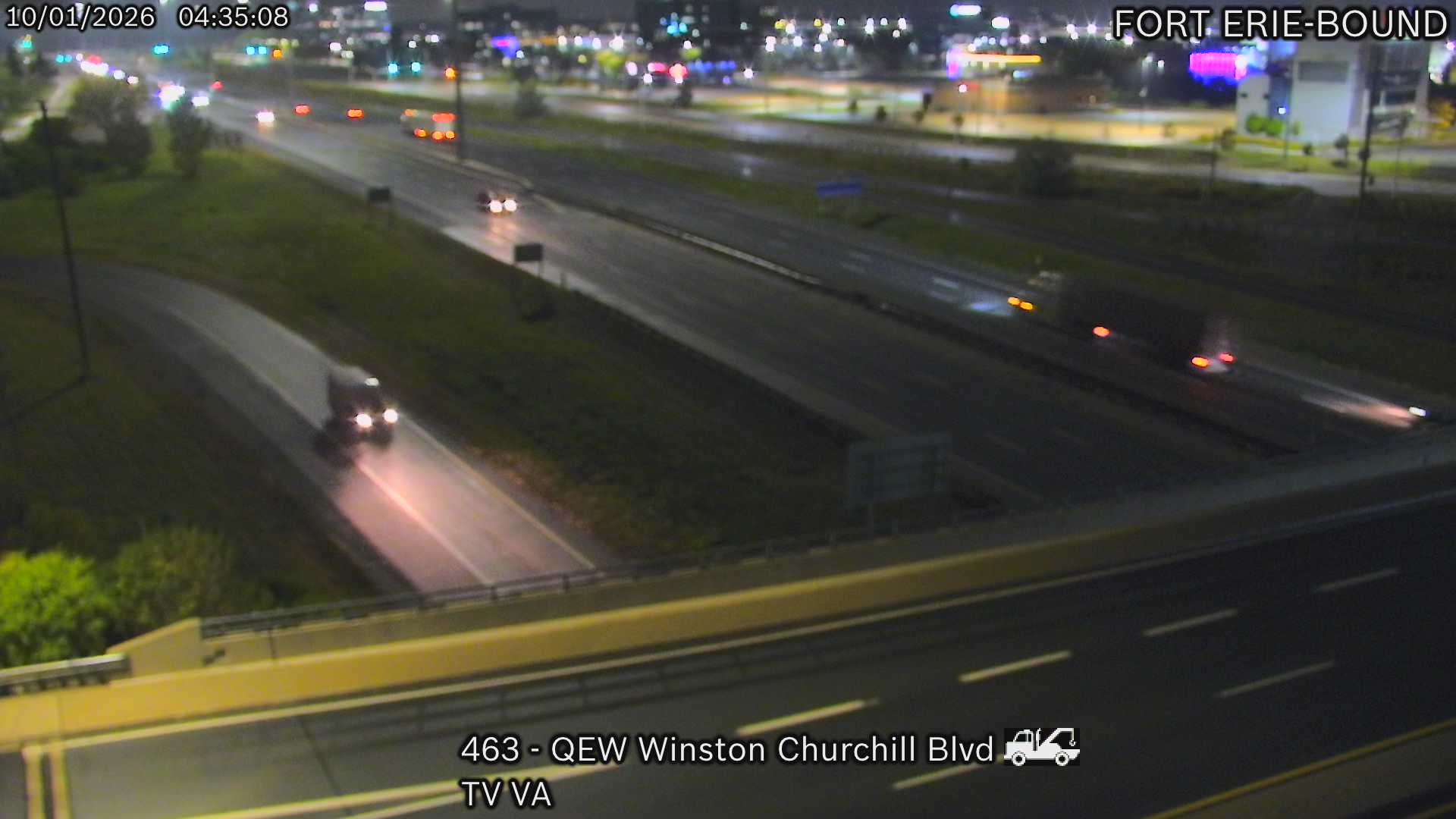 QEW at Winston Churchill Boulevard