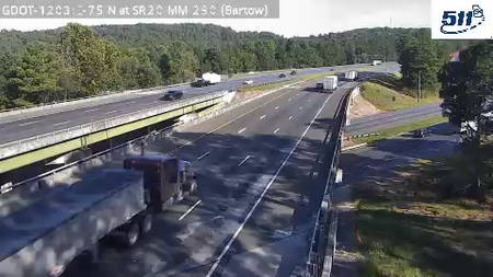 GDOT-1203: I-75 N at SR20 MM 290 (Bartow)