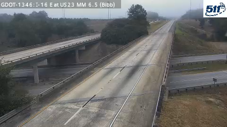 GDOT-1346: I-16 E at US23 MM 6.5 (Bibb)