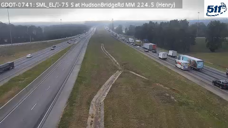 GDOT-0741: I-75 S at HudsonBridgeRd MM 224.5 (Henry)