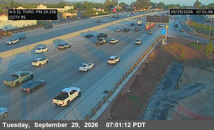 I-5 - I-5 : (95) El Toro Road - North