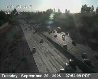 CA-50 - Hwy 50 at Watt - Median
