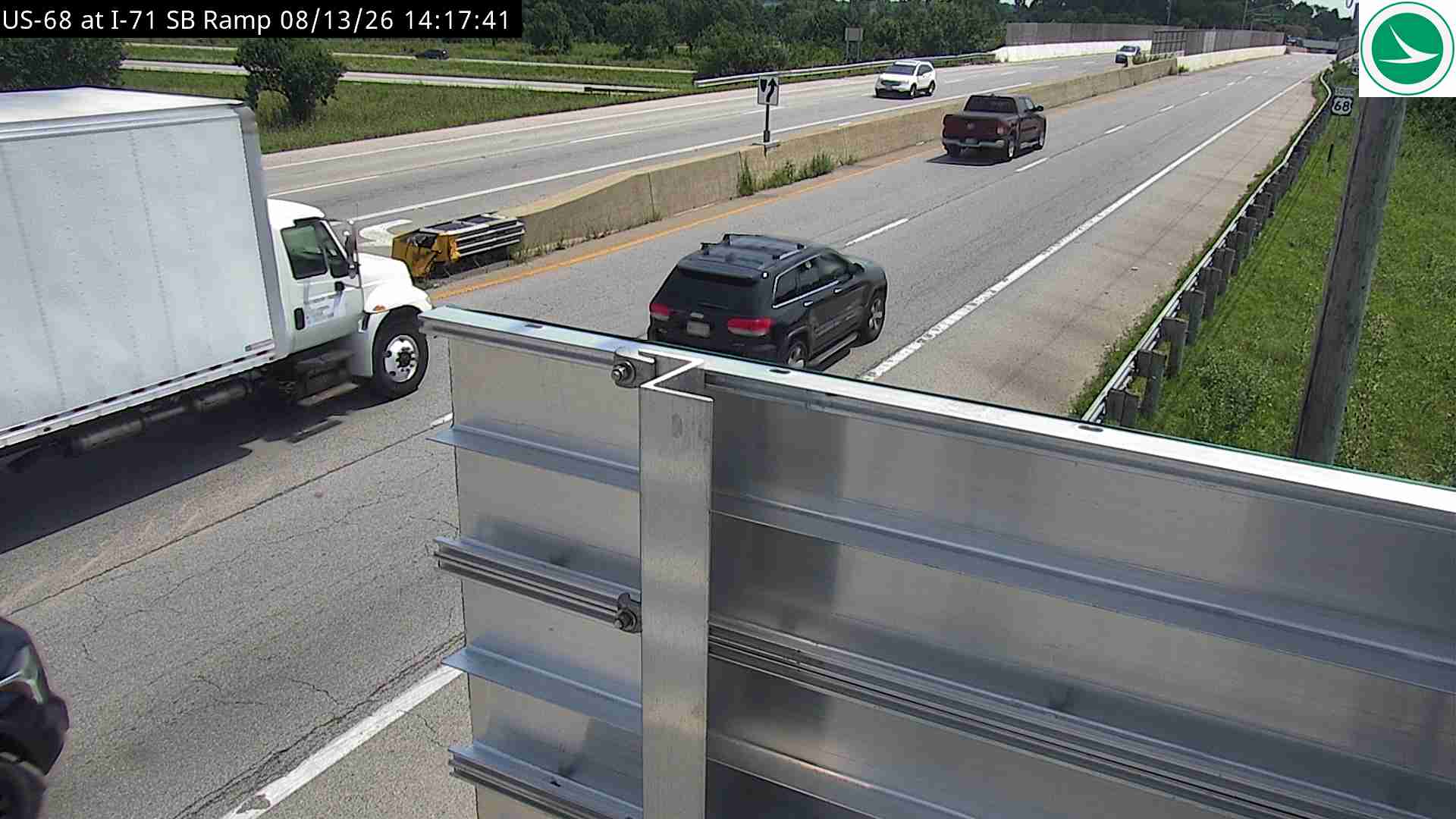 US-68 at I-71 SB Ramp