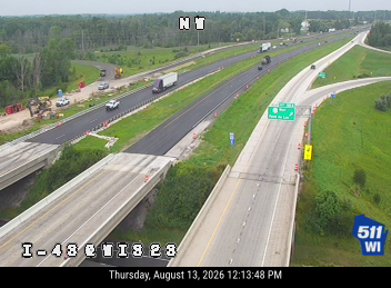 I-43  - I-43 at WIS 23