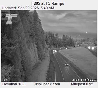 I-205 at I-5 Ramps