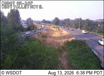 SR 167 at MP 7.6: W Valley Highway E